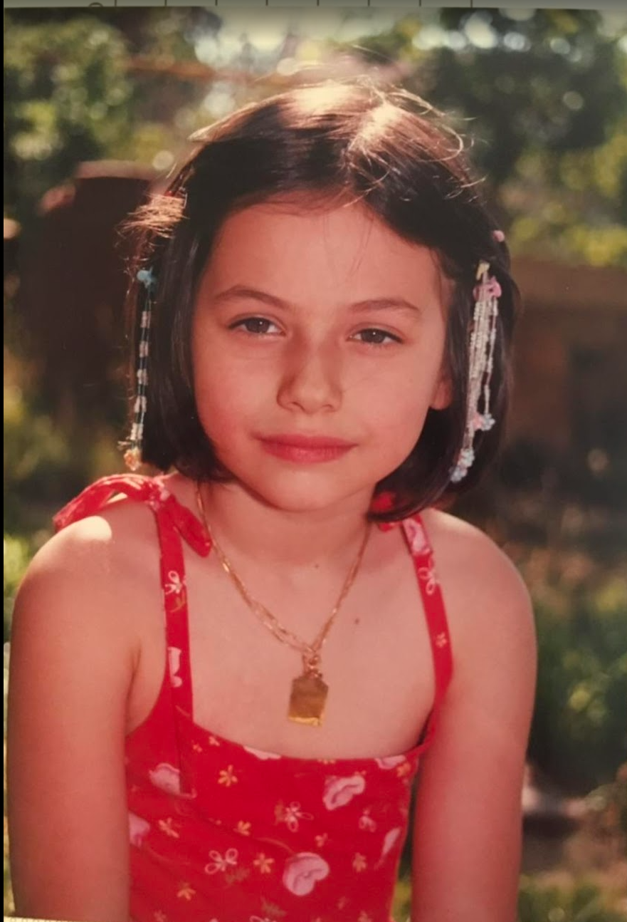 Maya Kawas, daughter of Judge Hassan Kawas, in a childhood portrait